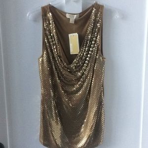 Michael Kors gold camisole